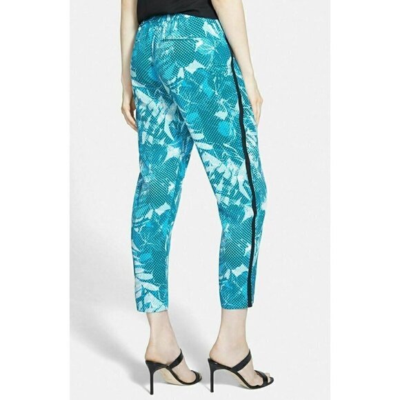 Trouve Women's Stripe Crop Silky-soft Casual Pants $68 - Picture 3 of 12